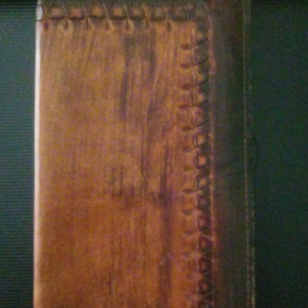 Wallet leather handcrafted